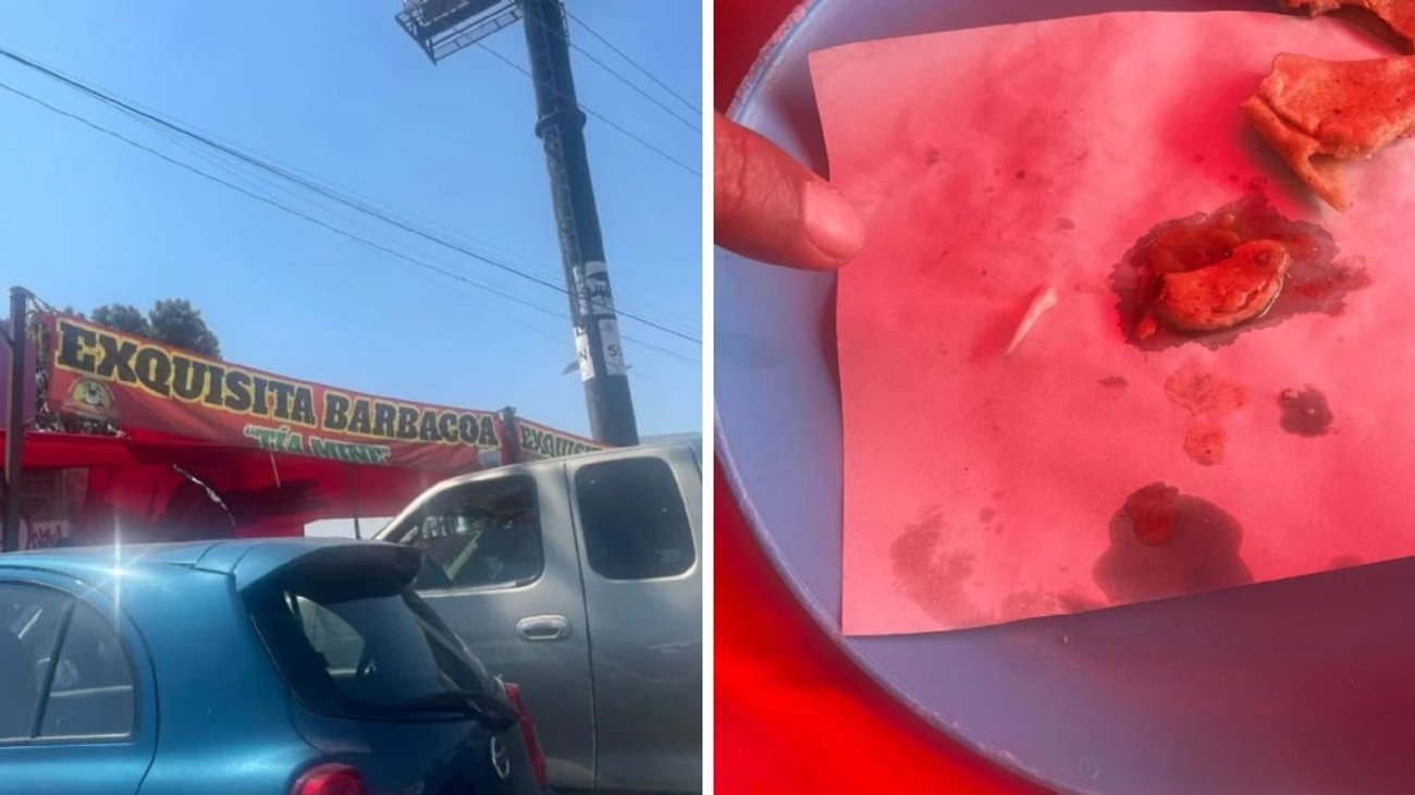 Comensal halla colmillo de perro en sus tacos, en Hidalgo