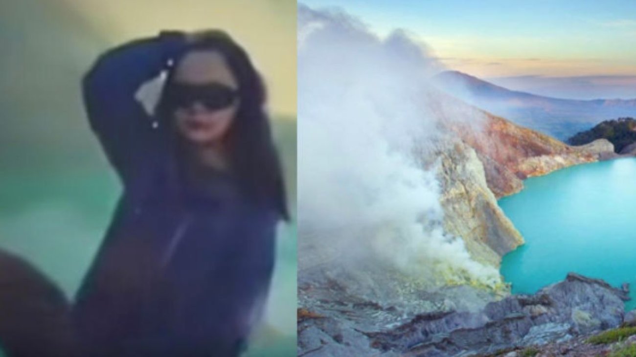 Turista muere tras caer en volcán activo al tomarse selfies
