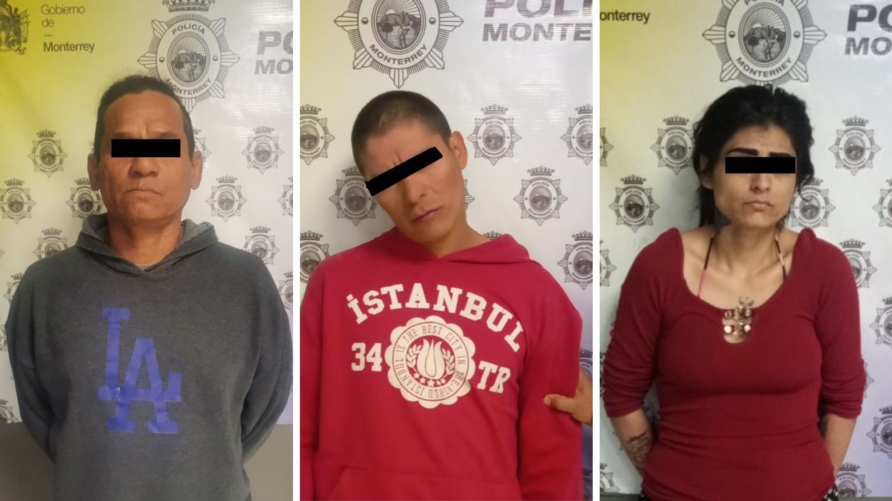 Autoridades detienen a tres con orden de aprehensión