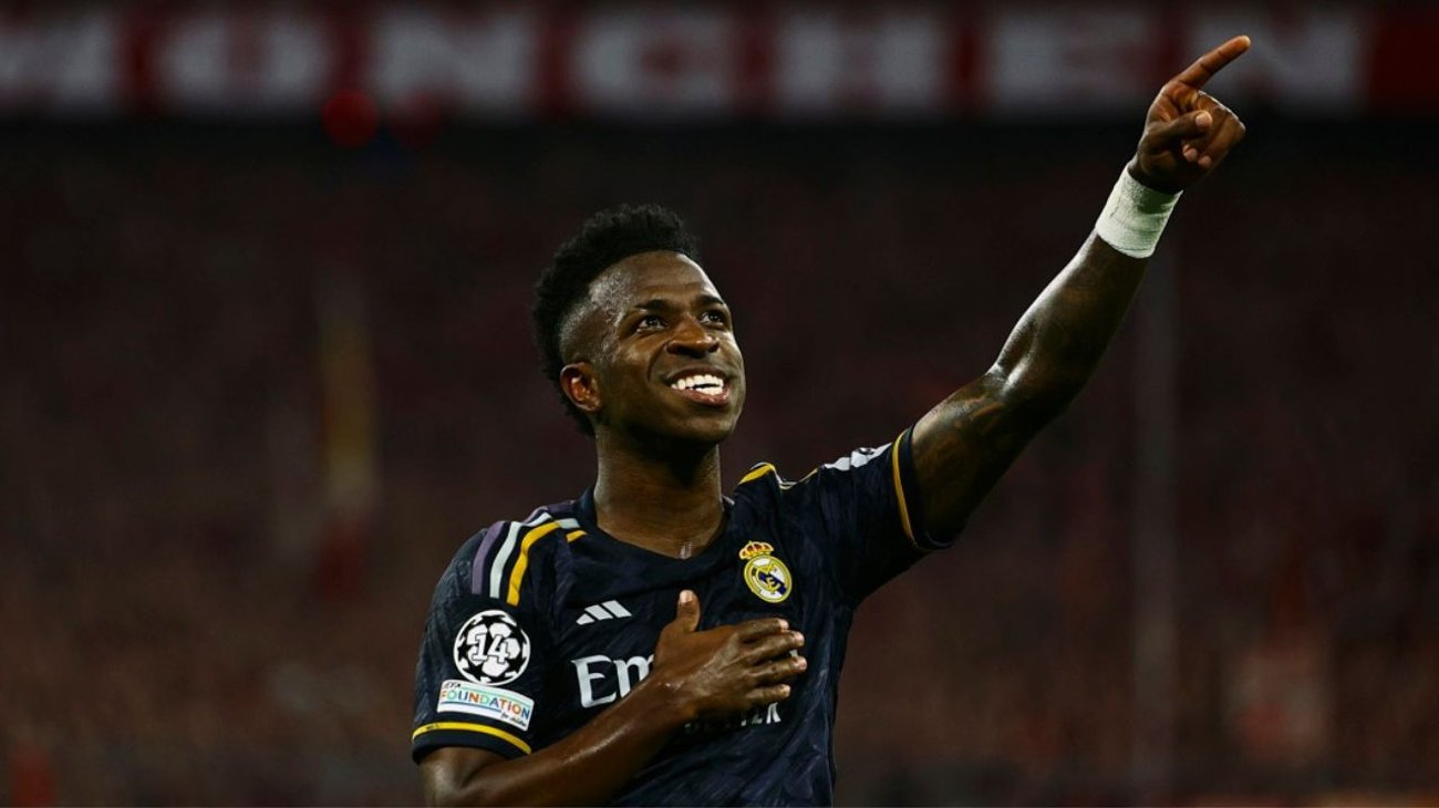 Vinícius apaga el Allianz Arena; empata 2-2 con Real Madrid