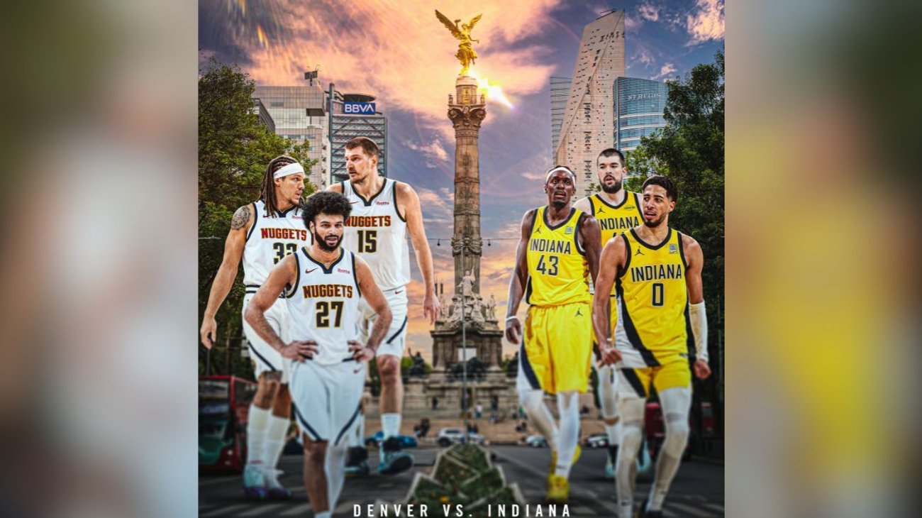 NBA anuncia juego en la CDMX con Denver e Indiana en noviembre