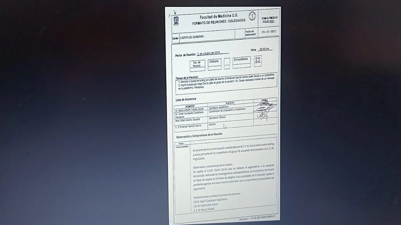 Denuncia nuevamente bullying en Facultad de Medicina de Saltillo