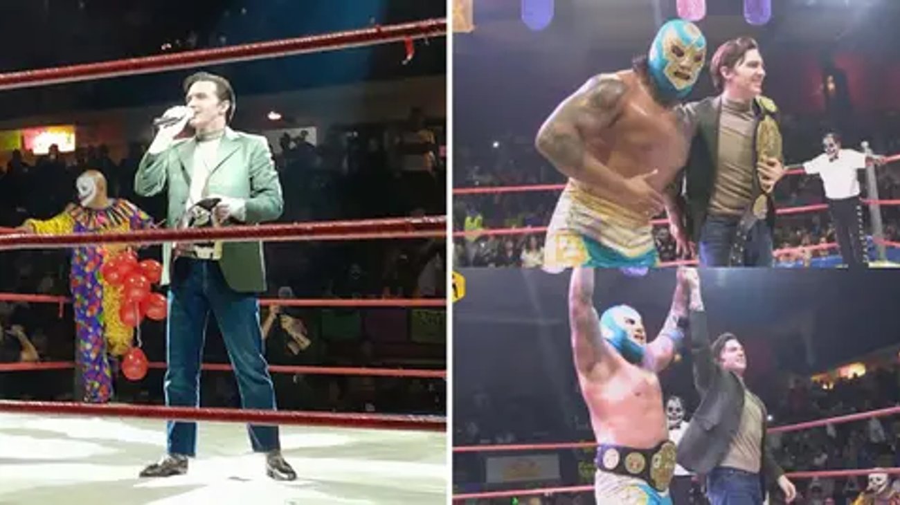 Drake Bell se convierte en presentador de lucha libre