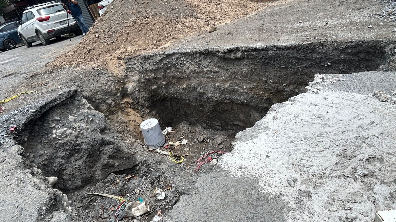 Denuncian obra inconclusa en colonia San Rafael de Guadalupe