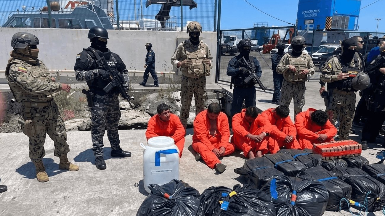 Incautan casi 3 toneladas de droga en operativos en Ecuador