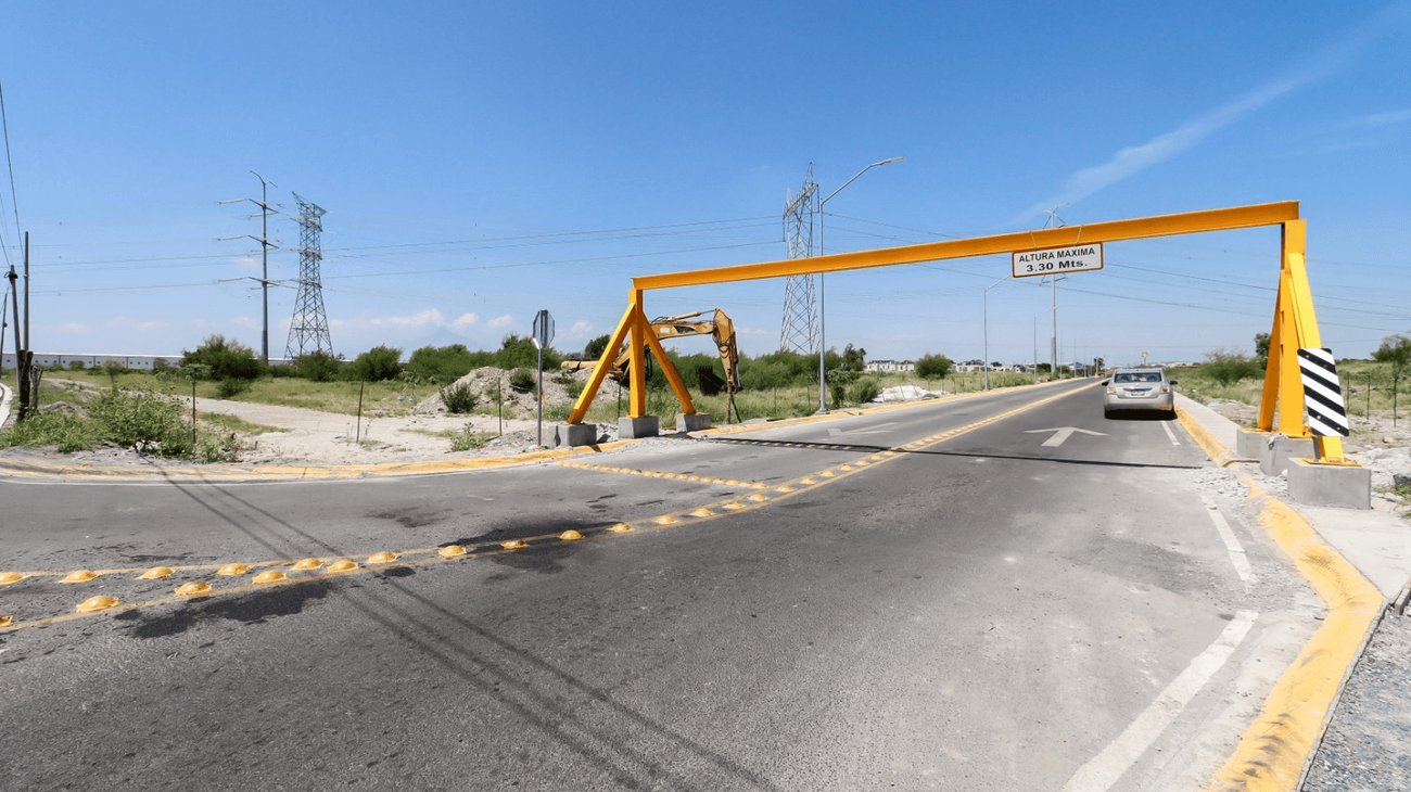 Inaugura Apodaca conexión vial hacia autopista al Aeropuerto