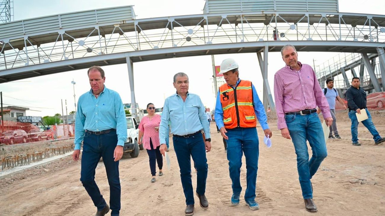 Continúan trabajos del Sistema Vial Oriente en Torreón