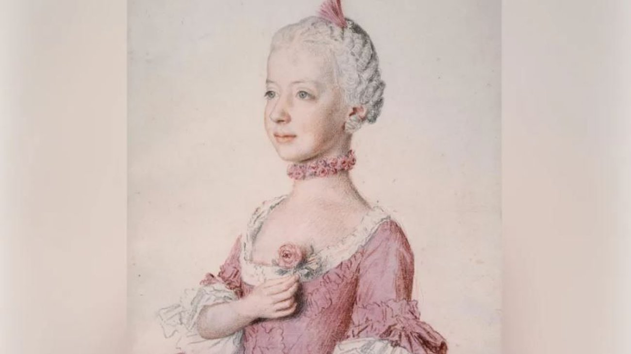 Retrato de María Antonieta era en realidad su hermana