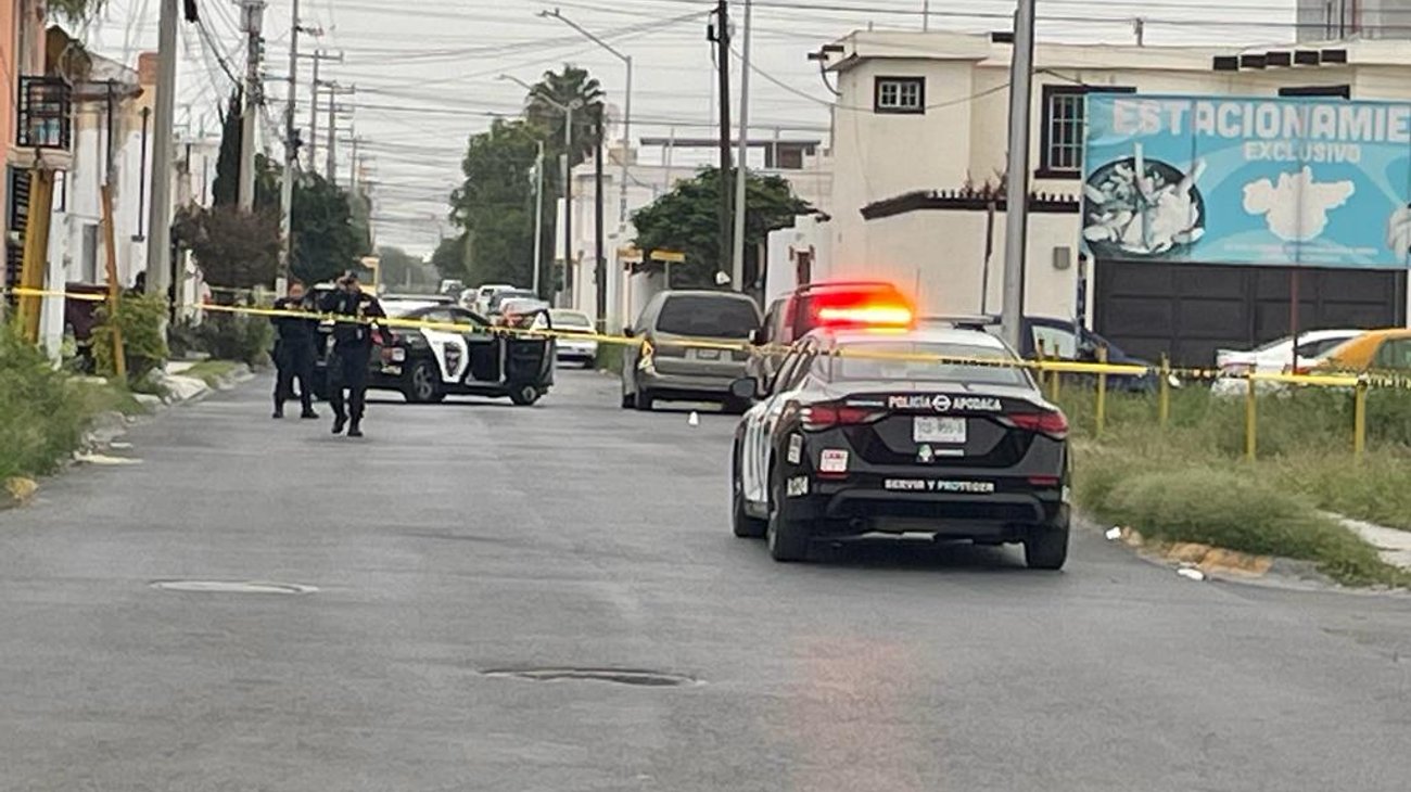 Ejecutan a un hombre de tres balazos en Apodaca