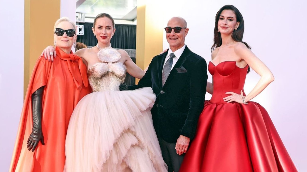 Celebran estreno de 'El diablo viste a la moda 2' en Nueva York