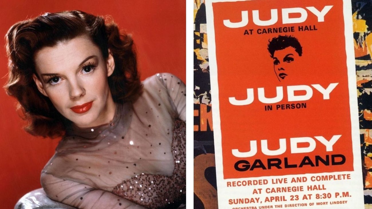 Judy Garland hizo historia en los Grammys hace 64 años