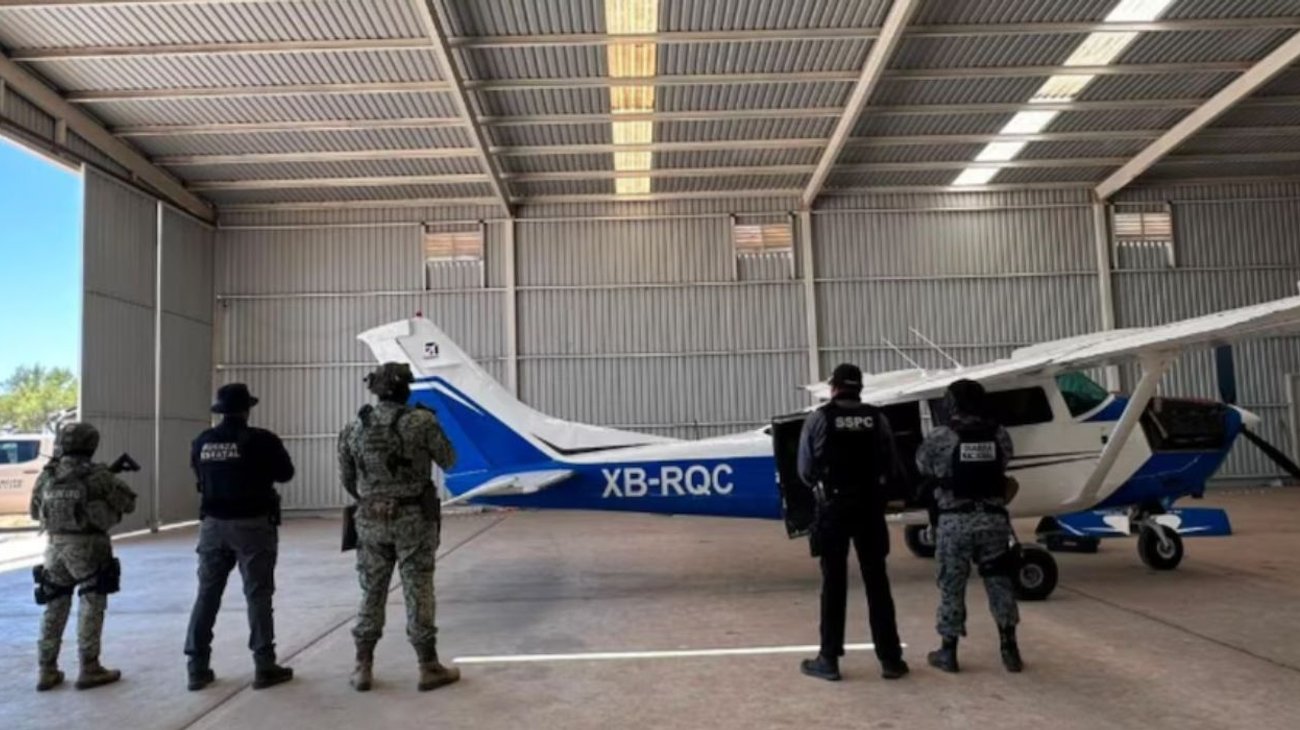 Localizan hangar clandestino y decomisan droga en Mexicali