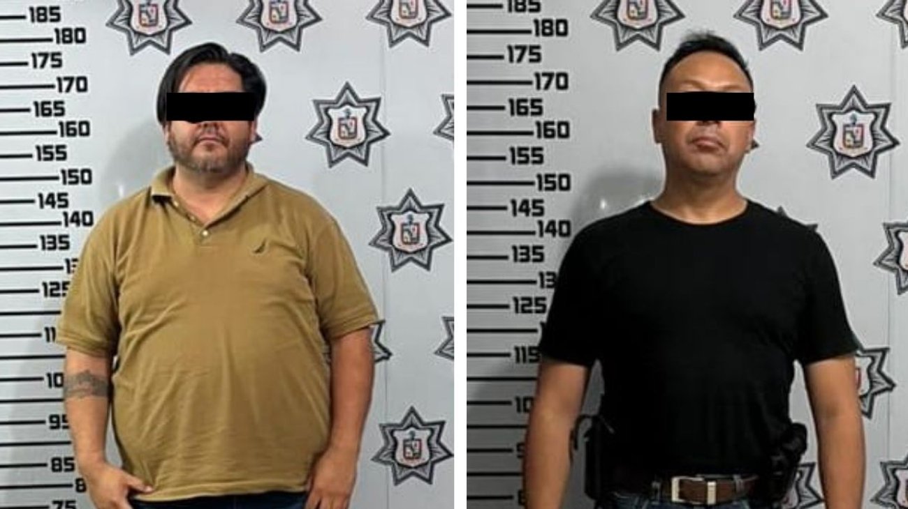 Detienen a supuestos escoltas con armas de uso exclusivo