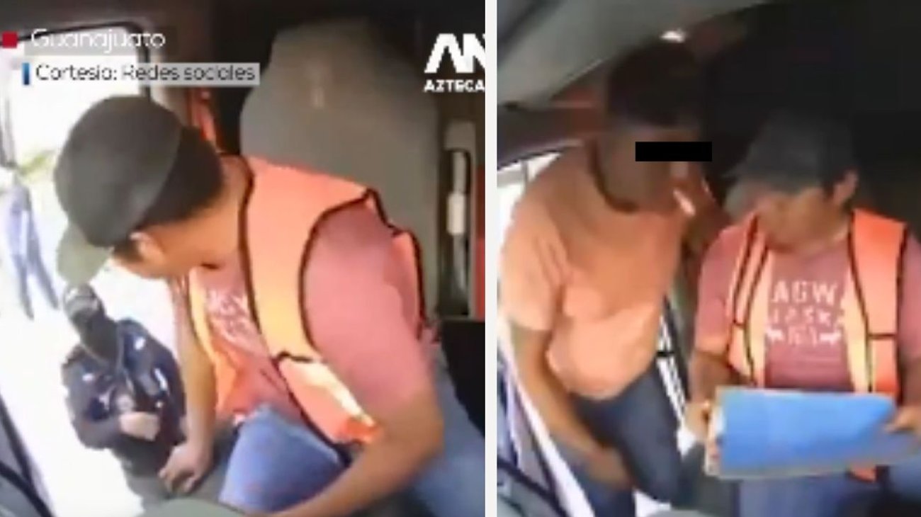 ¿Complicidad? Asaltan a trailero tras revisión en carretera