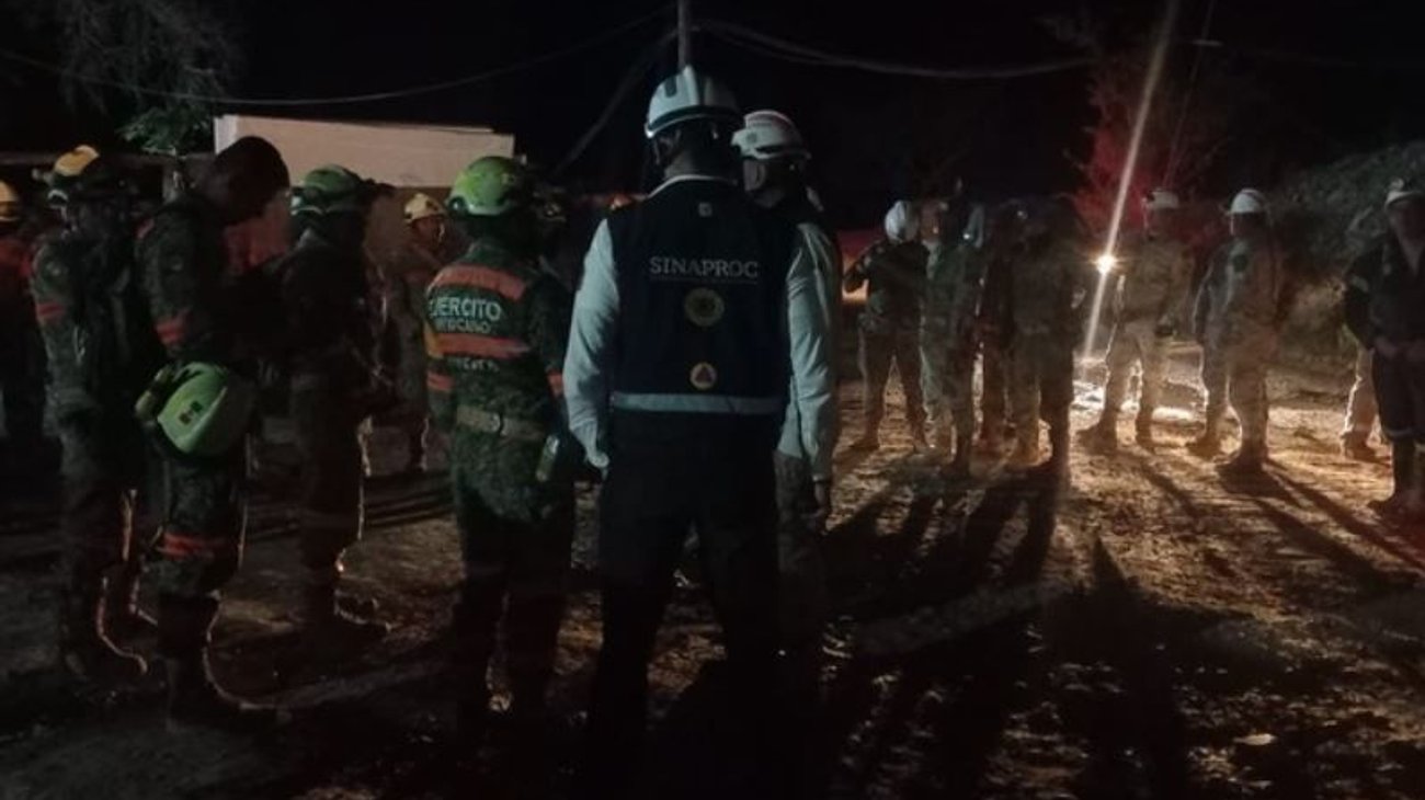 Mantienen operativo intensivo para rescatar a mineros en Sinaloa