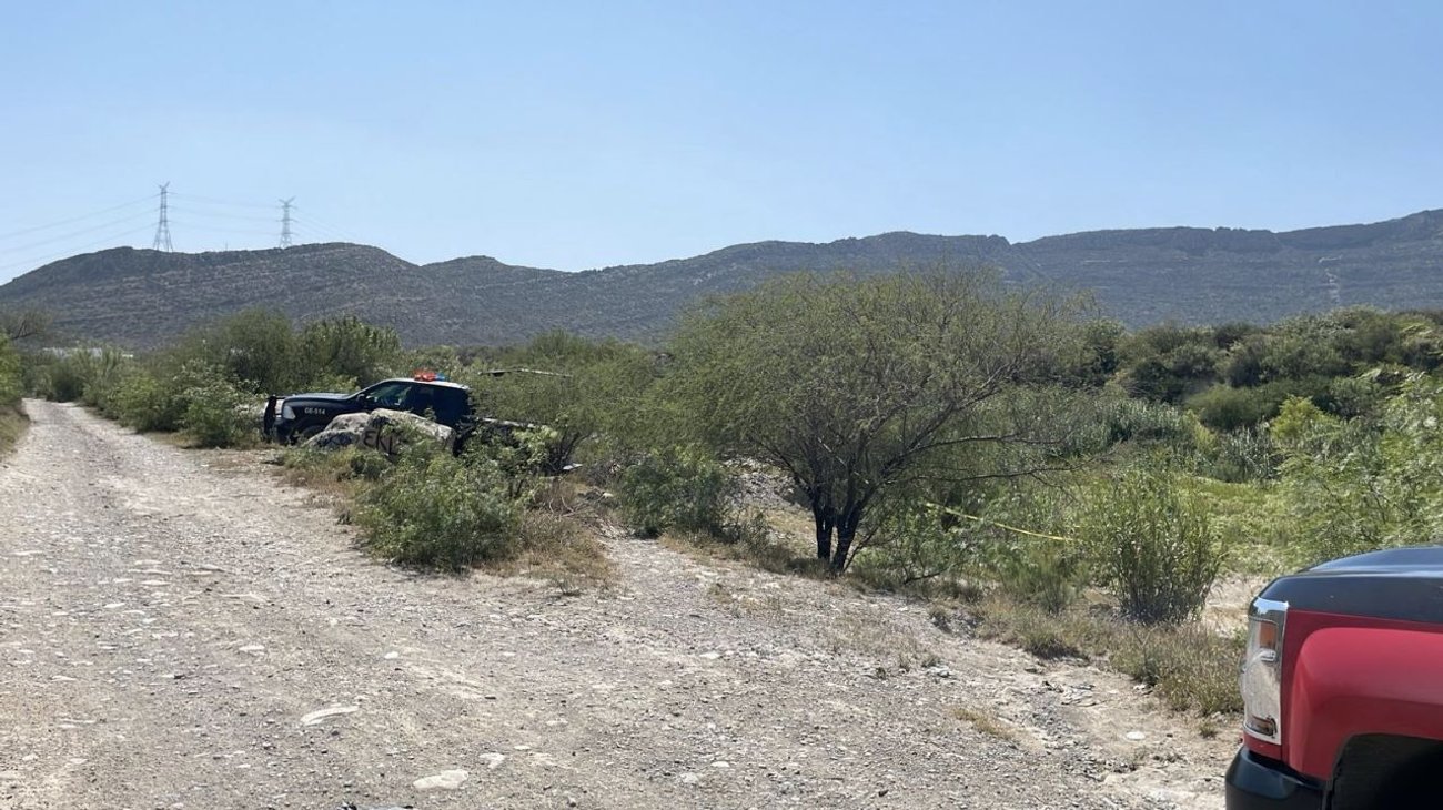 Encuentran restos humanos calcinados en García