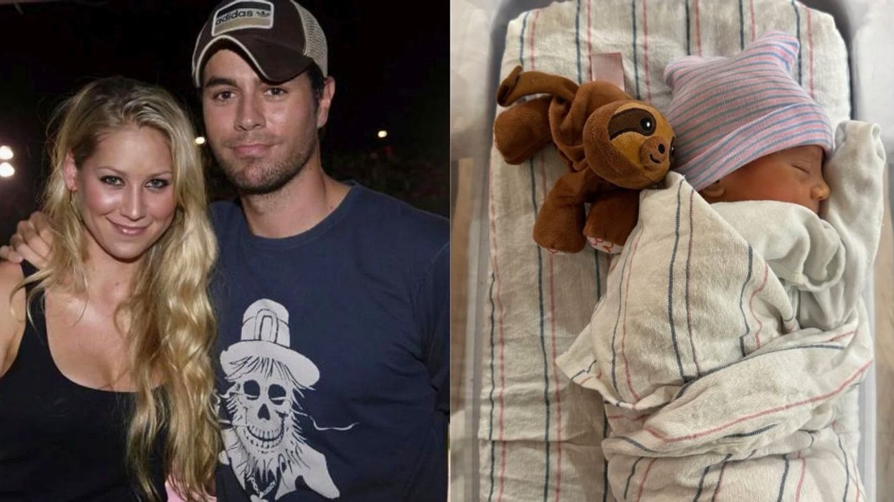  Enrique Iglesias y Anna Kournikova reciben a su cuarto hijo