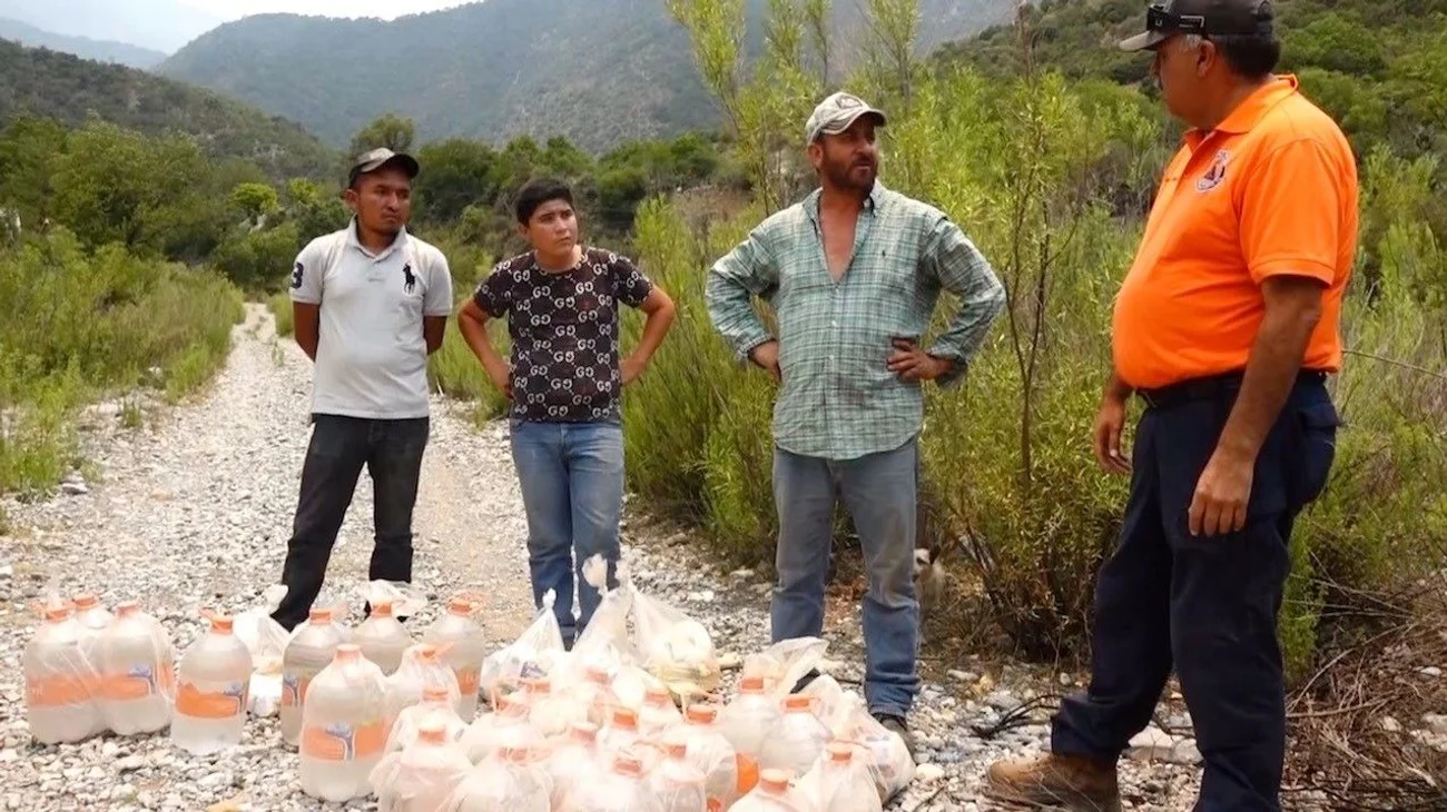 Realiza Santa Catarina brigada en apoyo a El Pajonal