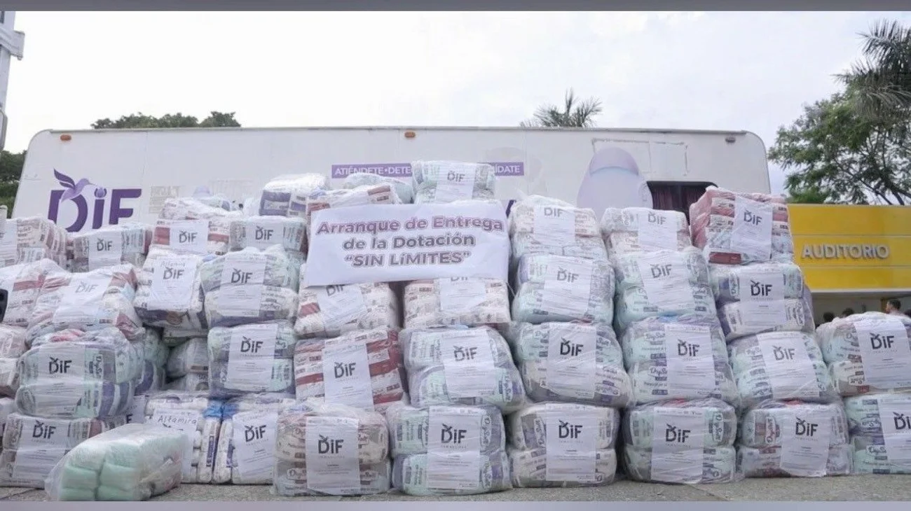 Entrega DIF Tamaulipas apoyos a personas con discapacidad