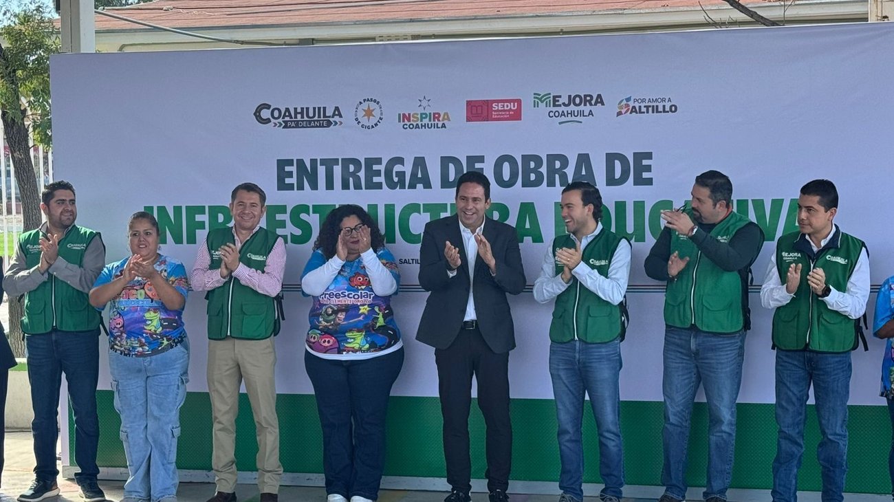 Entregan aula didáctica y rehabilitación en jardín de niños 