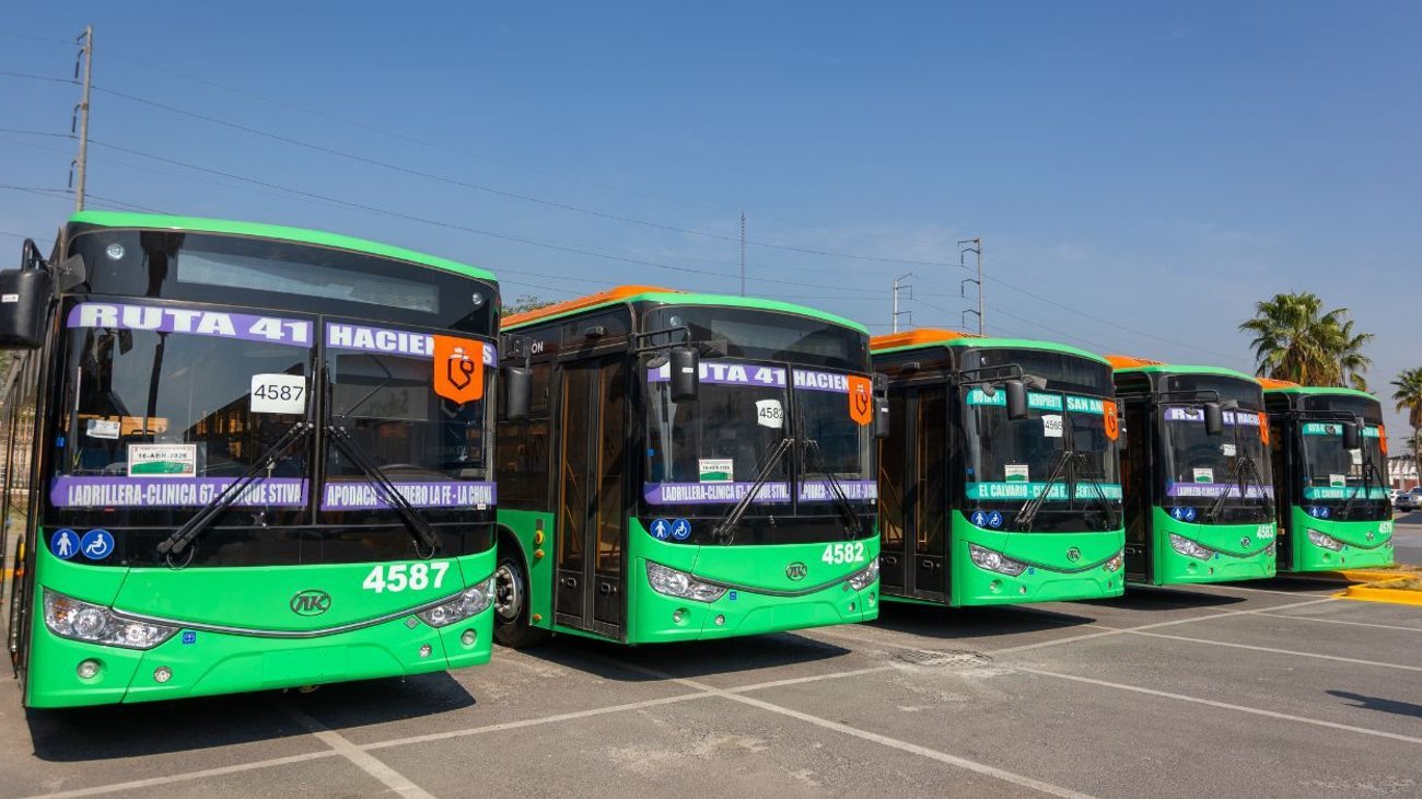 Entregan nuevas unidades a Ruta 41; beneficiarán a más de 106 mil