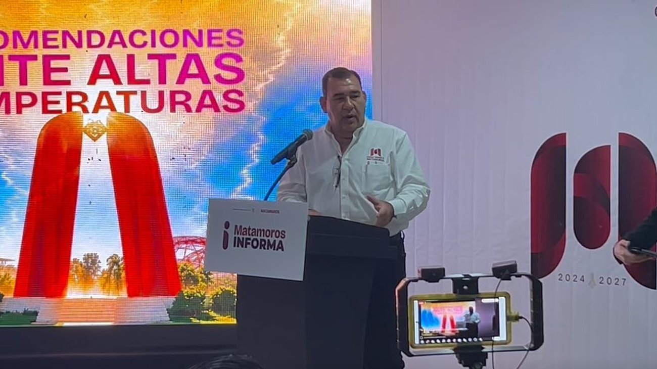 Exhortan a extremar precauciones por intenso calor en Matamoros