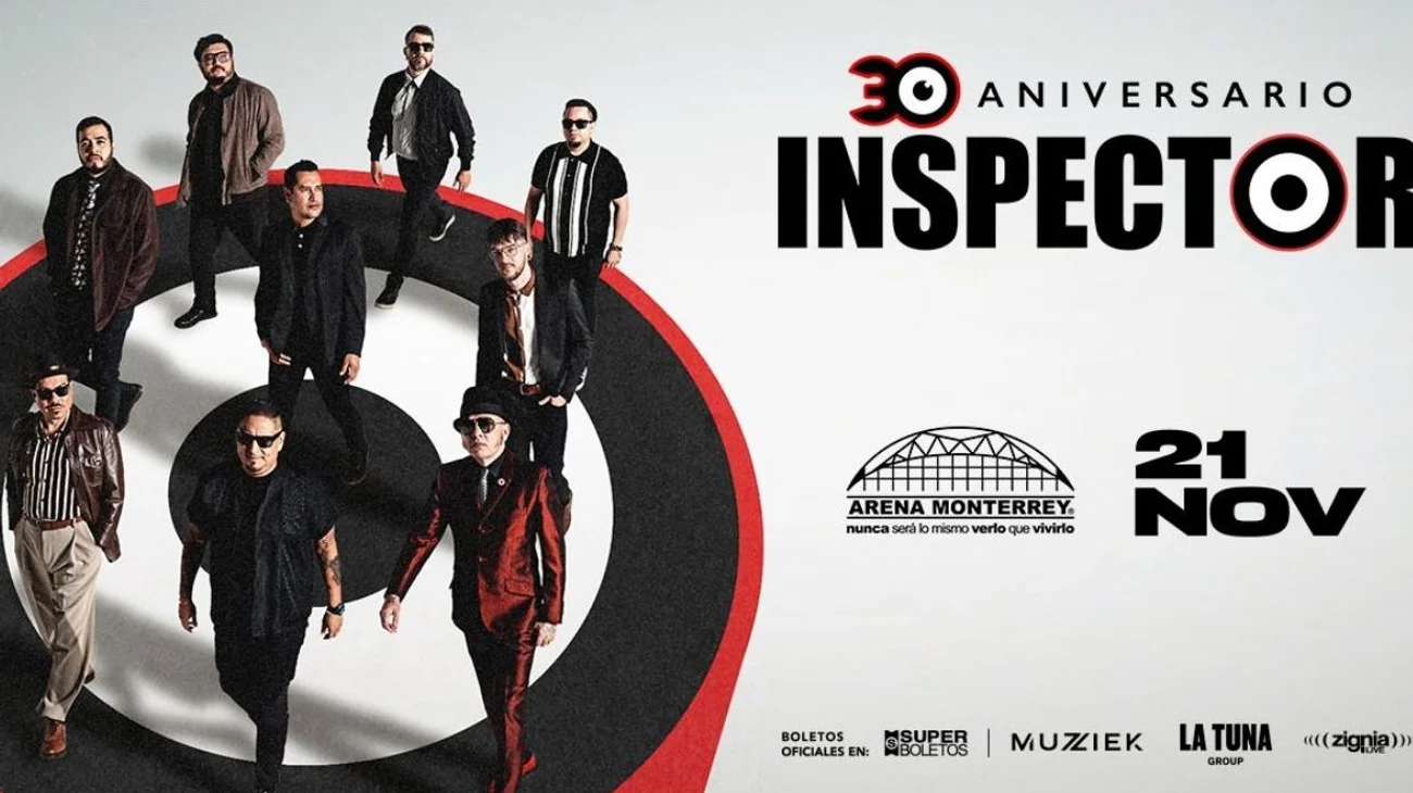 Inspector celebrará 30 años de carrera en la Arena Monterrey