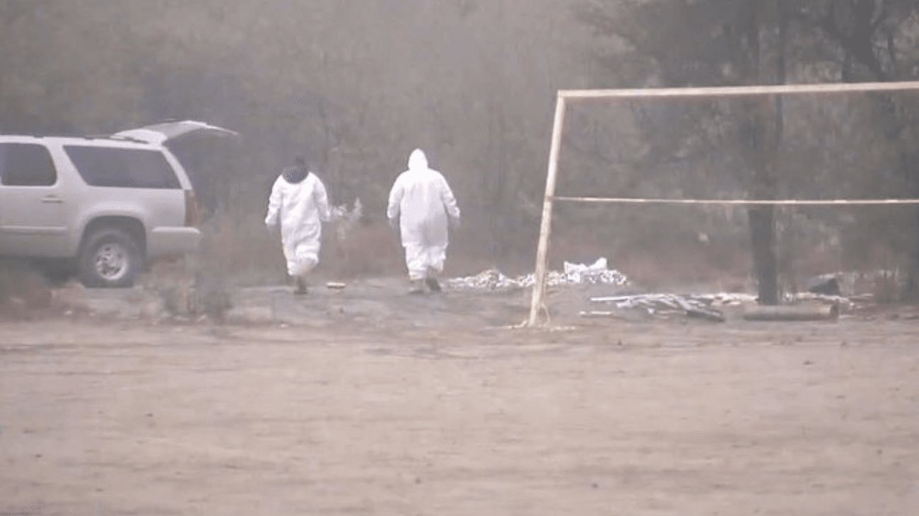 Localizan restos humanos en fosa clandestina en Escobedo