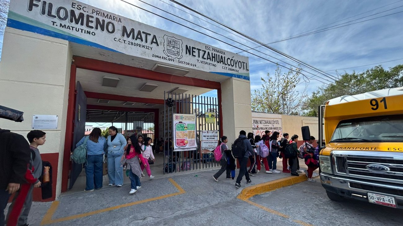 Primaria Filomeno Mata y Netzahualcóyotl se queda sin luz 