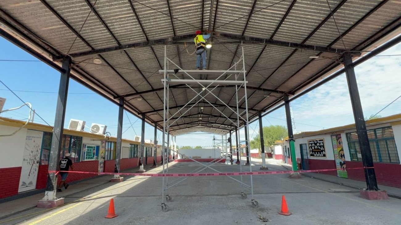  Inician clases en línea por obras de rehabilitación en primaria
