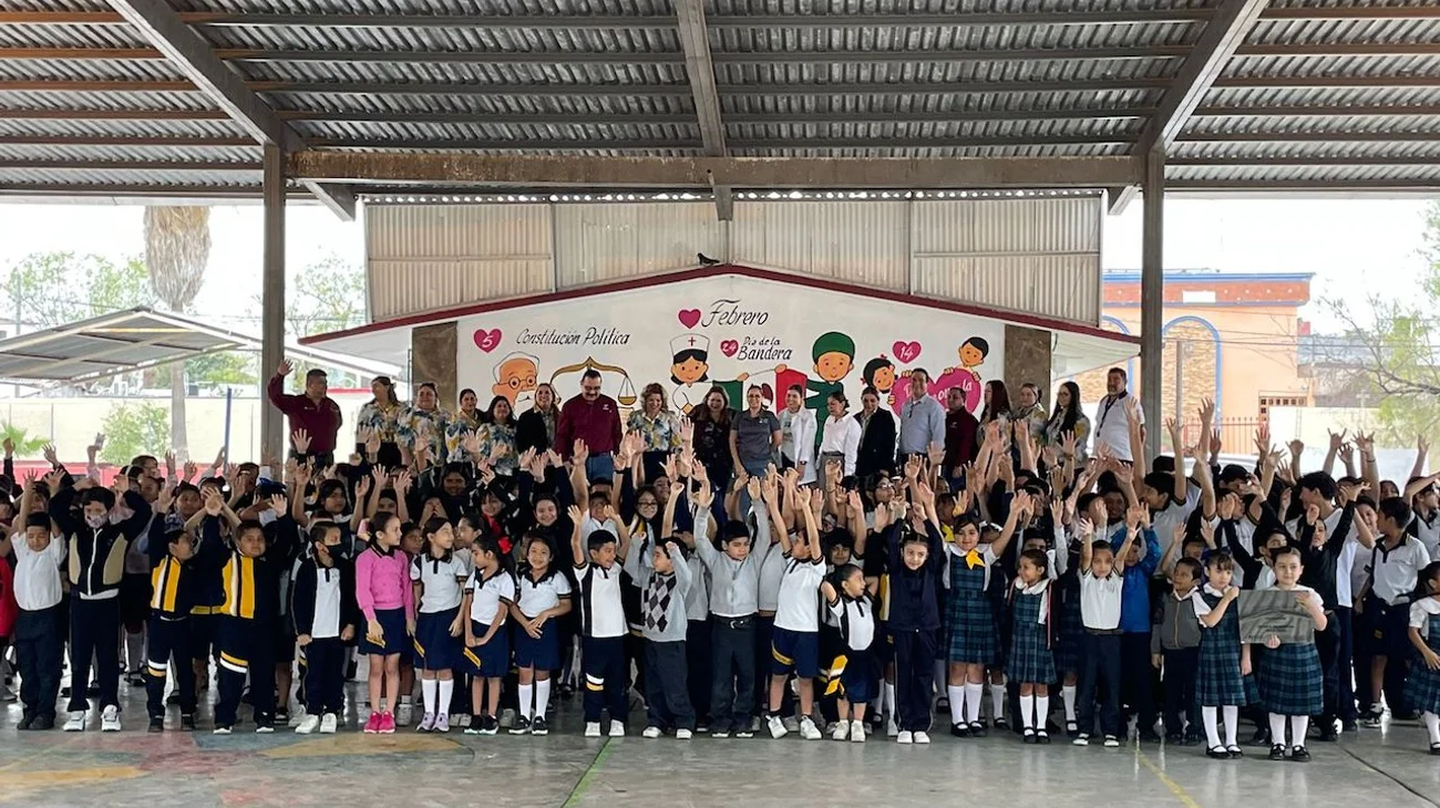 Recibe primaria de Reynosa certificación de 'Escuela Saludable'