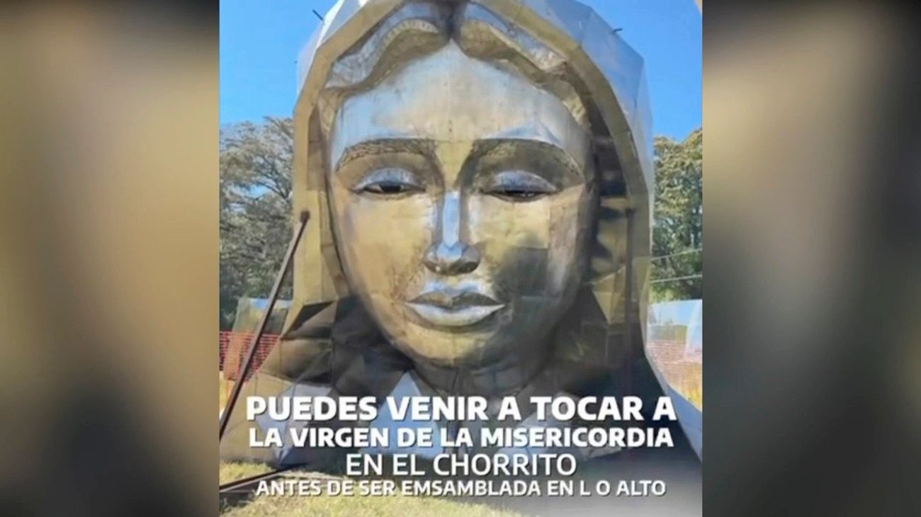Invitan a conocer la escultura de la Virgen de la Misericordia
