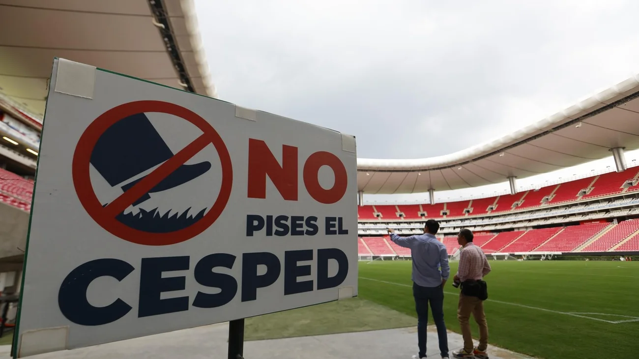 Concluye renovación del estadio de Guadalajara para el Mundial