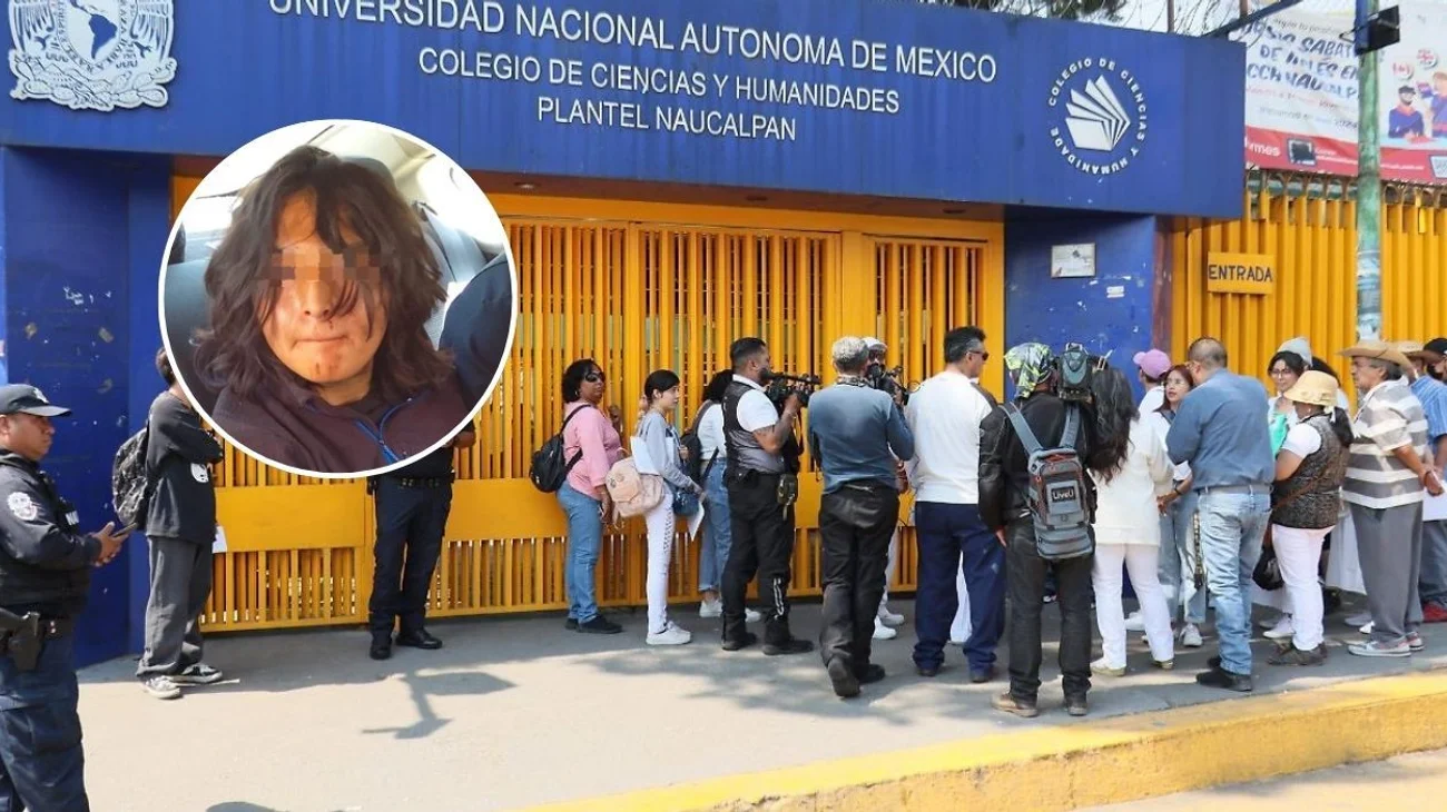 Estudiante apuñala a maestro en colegio de la UNAM y es detenido