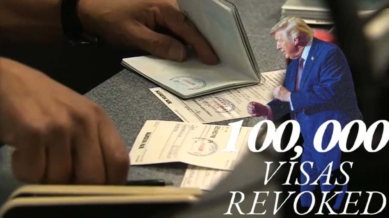 EUA revoca unas 100 mil visas en 2025; duplica registro de Biden