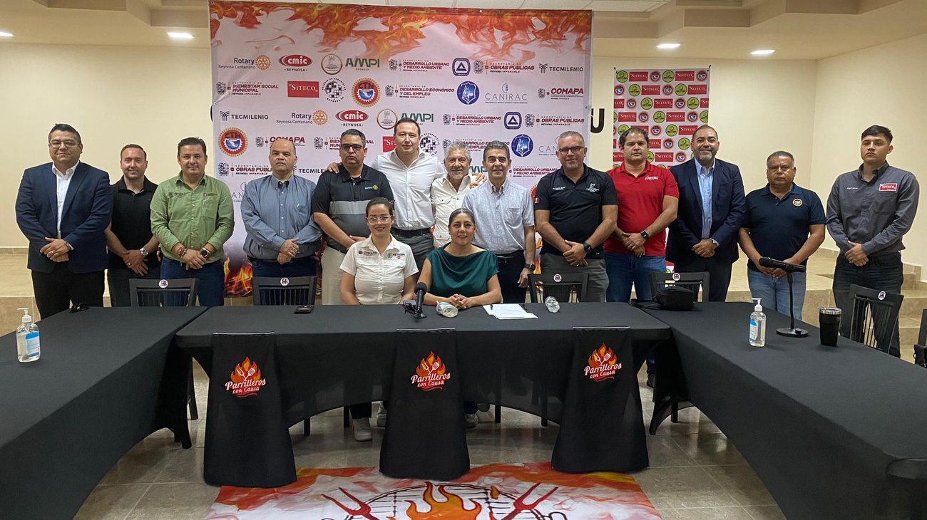 Realizarán en Reynosa el evento 'Parrilleros con Causa'
