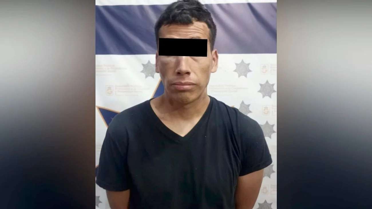 Detienen a un exconvicto en Guadalupe a bordo de auto robado