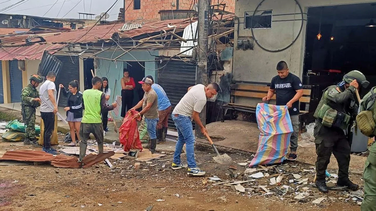 Explosión de motocicleta en Colombia deja un militar muerto