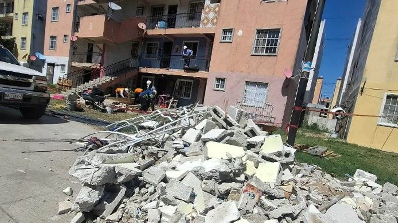 Inician trabajos de rehabilitación tras explosión en Altamira
