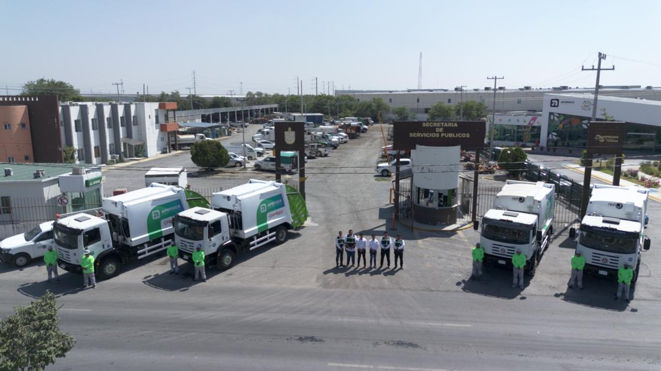 Red Ambiental amplía flota para recolección en Apodaca