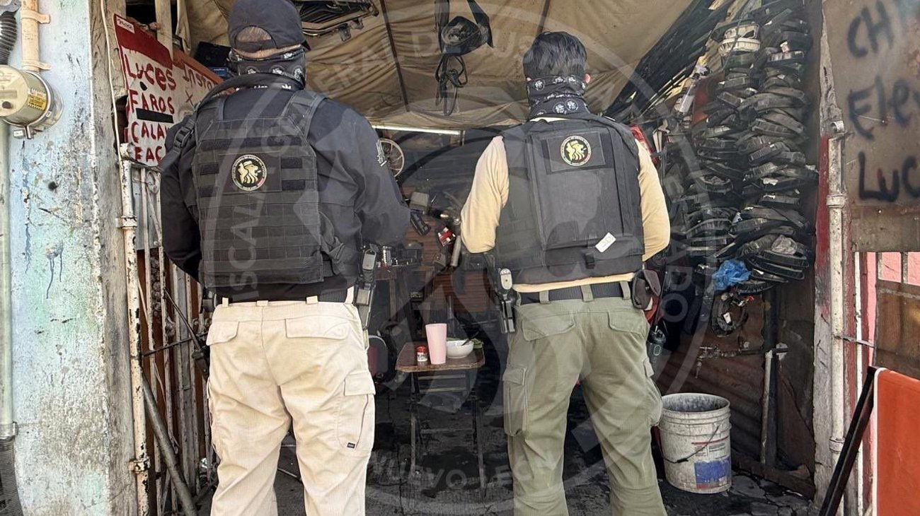 Catean negocio de autopartes por extorsión en Monterrey