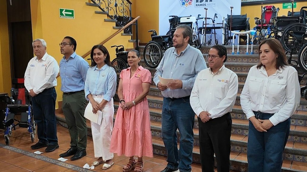 Impulsan movilidad de personas con discapacidad en Ramos