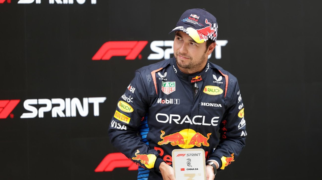 'Checo' Pérez saldrá segundo en el GP de China