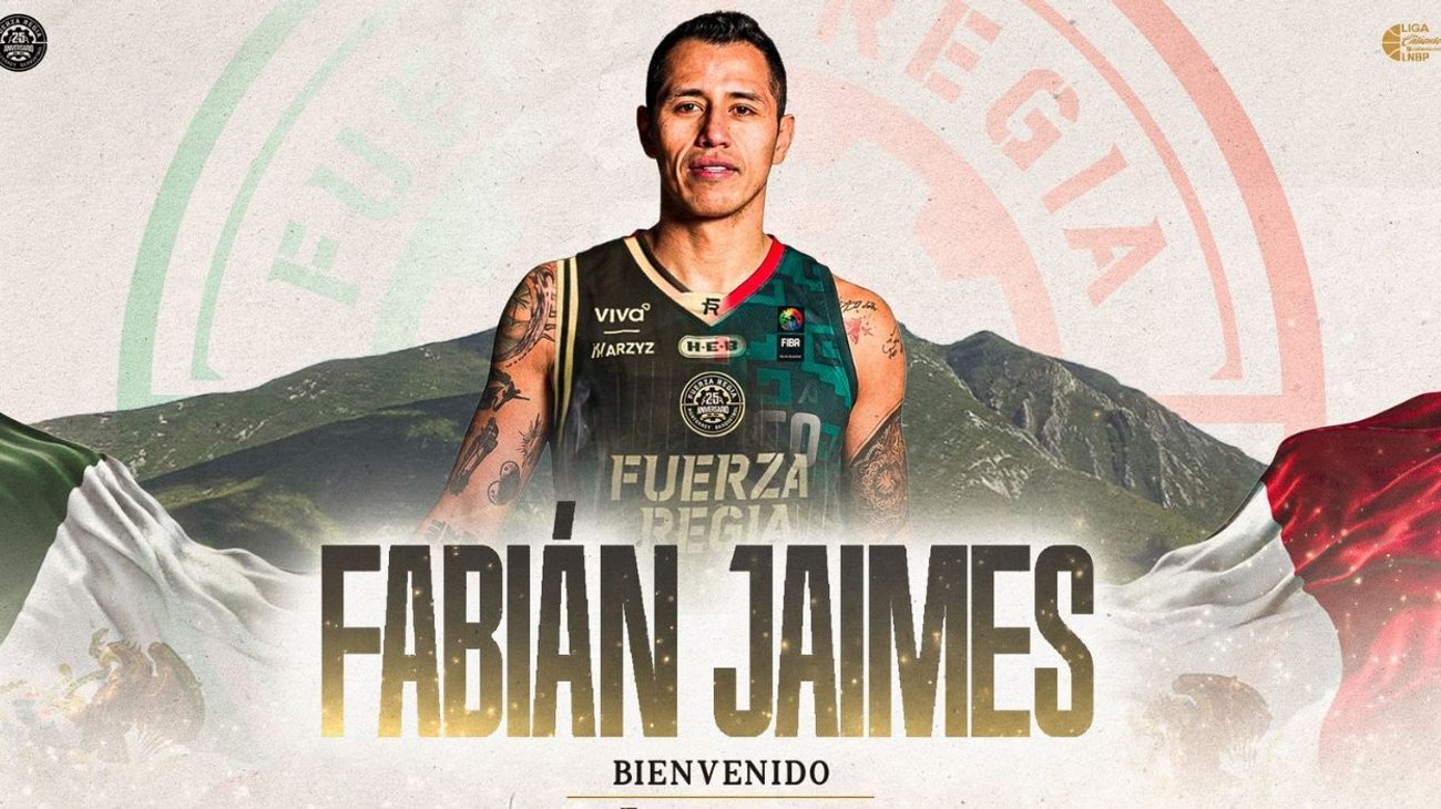 Fabián Jaimes regresa a Monterrey como refuerzo de Fuerza Regia