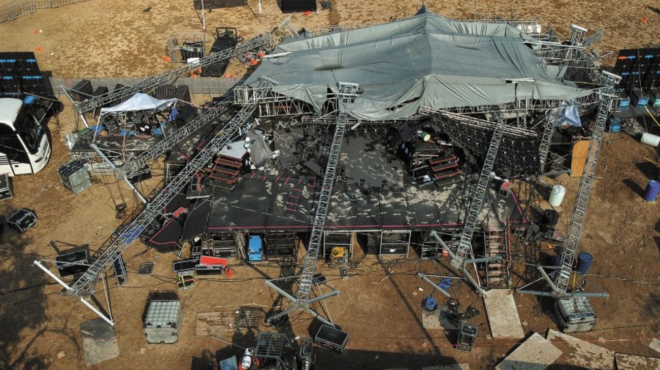 Imputan a cinco rescatistas por caída de escenario en San Pedro