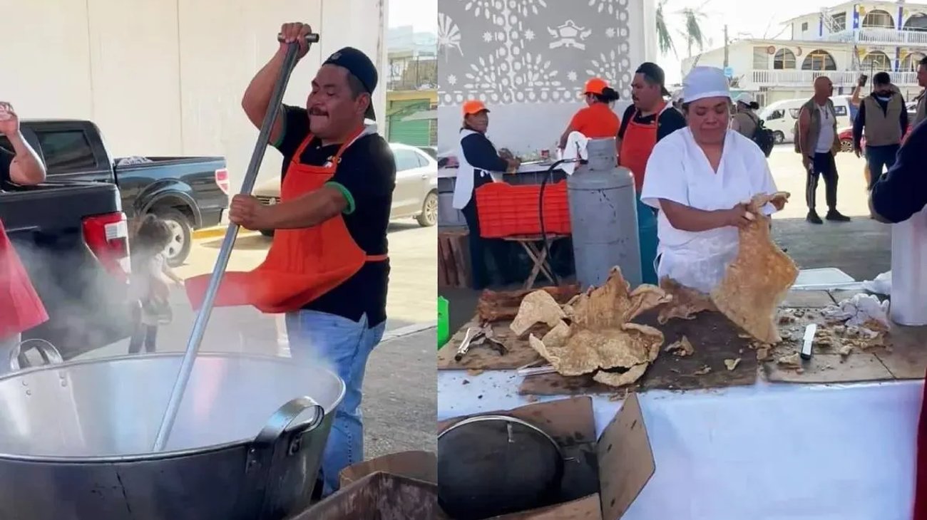 Familia viaja 6 horas para ayudar a damnificados por 'Otis'