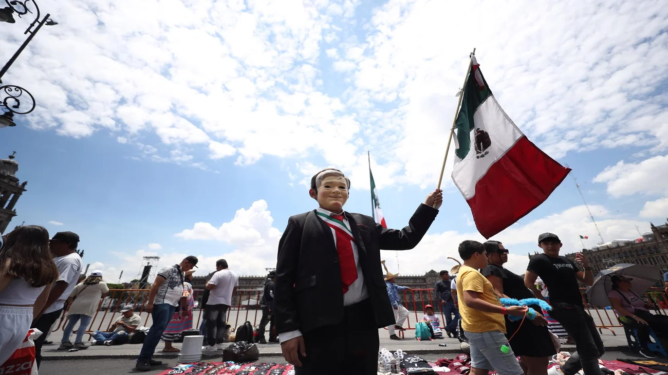 AMLO celebra cinco años en la presidencia de México