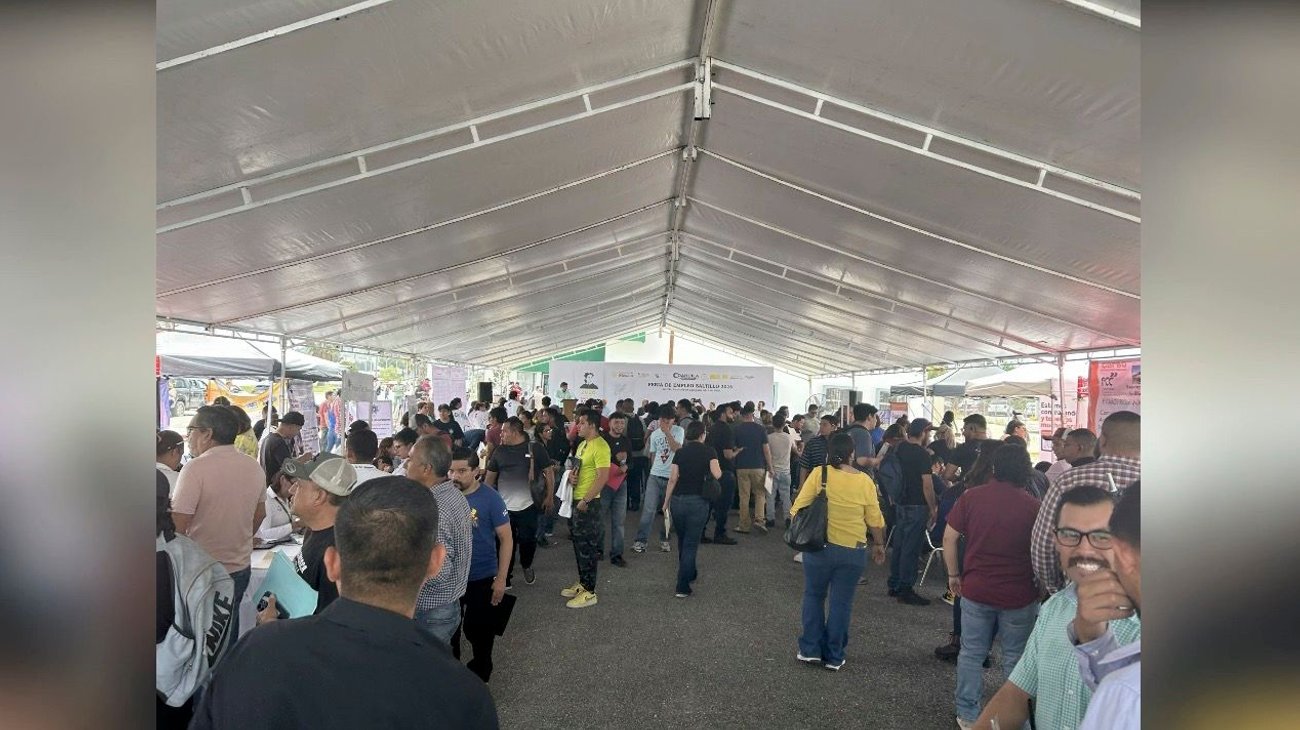 Ofertan 900 vacantes en feria laboral en Saltillo