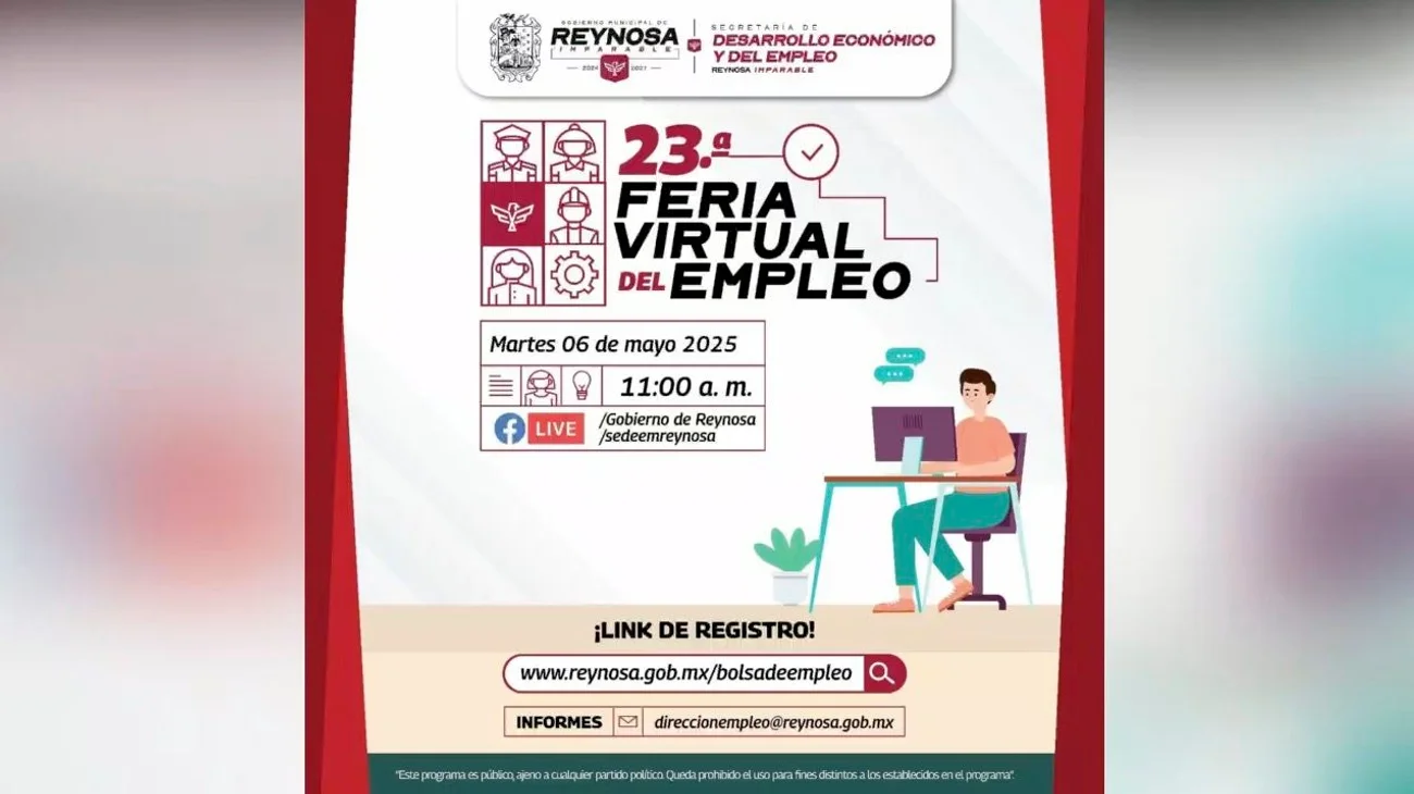 Invitan a participar en Feria Virtual de Empleo 