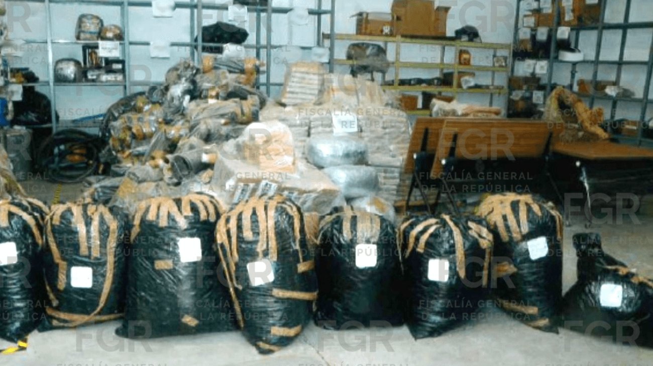 Detienen a cuatro personas por cargamento de marihuana en Oaxaca